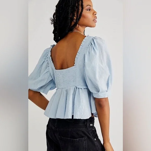 Free People Leave It To Me Top - Picture 2 of 6